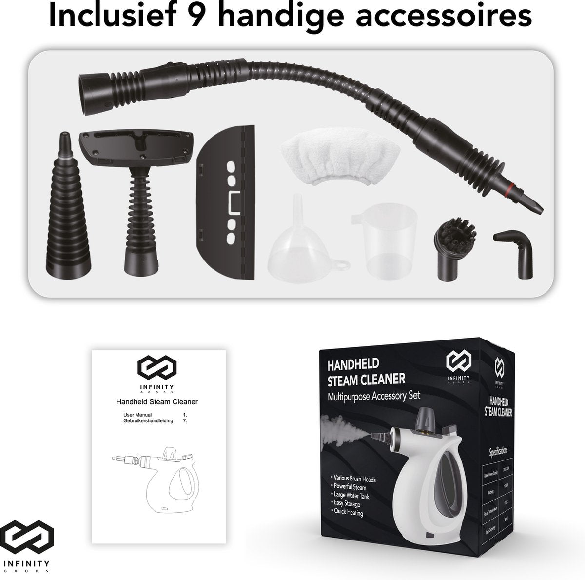 Infinity™ Stoomreiniger